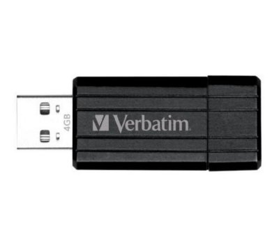     4GB Verbatim PinStripe, USB 2.0, 