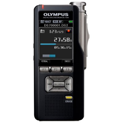 Товар почтой диктофон OLYMPUS DS-7000, 2Gb, Black, черный