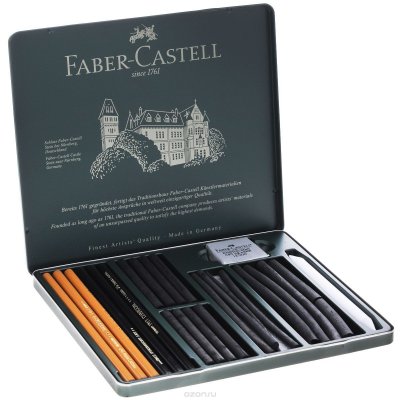     Faber-Castell "Pitt Charcoal Set", 24 