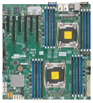     Supermicro MBD-X10DRI-O E-ATX, 2xLGA2011, Intel C612, 16xDDR4, 10xSATA3, 2xGbE, IP
