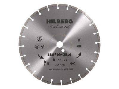   Trio Diamond  Hilberg Hard Materials  HM108   350x25.4x12mm