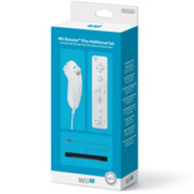      Nintendo Wii U Remote Plus Additional Set, white