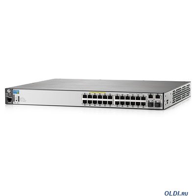   HP J9625A  PoE E2620-24-PoE+ (Managed, 24*10/100PoE+ +2*10/100/1000 +2*SFP, L3, 19")