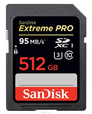     SD 512Gb SanDisk Extreme Pro (SDSDXPA-512G-G46) SDXC Class 10