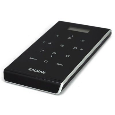   Zalman (ZM-VE400BK Black) (EXT BOX    2.5"SATA HDD,USB3.0,Al,AES256bit, CD/D