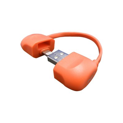     PQI BAG USB to Lightning 10cm  iPhone/iPad/iPod Orange PQI-iCABLE-BAG-OR