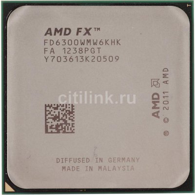    AMD "FX-6300" (3.50 , 3x2048 +8 , HT2600 ) SocketAM3+ (oem) [111959]