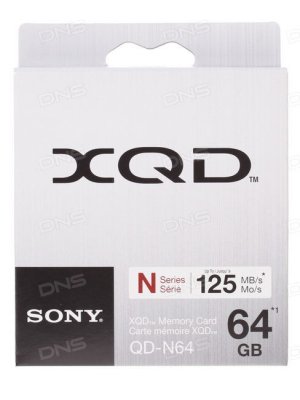     Sony QDM64-P XQD 64Gb M series (440/150 MB/s)