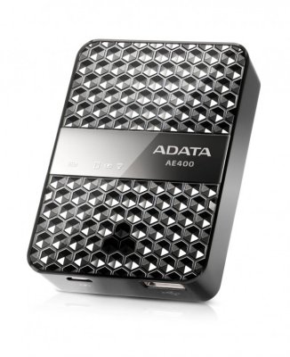    Adata DashDrive Air AE400 (AAE400-CBKSV) Wi-Fi SDXC Card/USB flash drive Reader/Writer + h