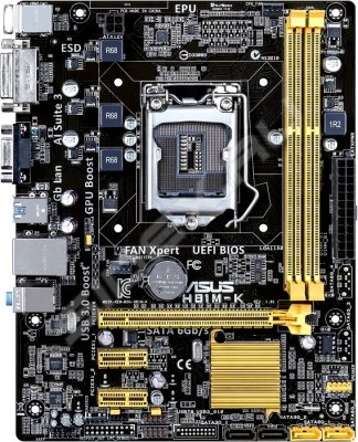   ASUS H81M-K/C/SI   (LGA1150,Intel H81,mATX,2*DDR3(1600),PCI-Ex16,GLan,2*SATA 3G/2*SA