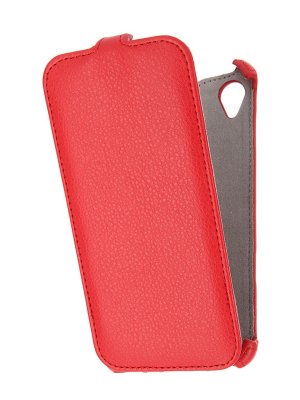     Sony Xperia X Activ Flip Case Leather Red 57556