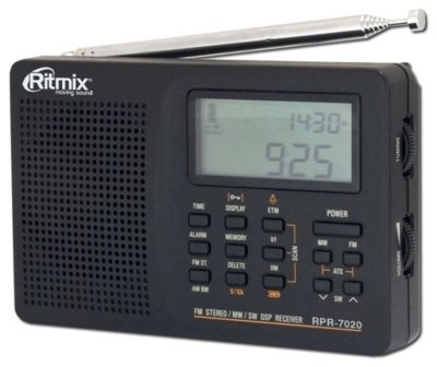    Ritmix RPR-7020, black