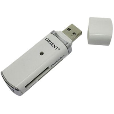     Card Reader  Orient, mini all-in-one, ( CR-010 ) White