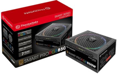     Thermaltake Smart Pro RGB 850W (PS-SPR-0850FPCBEU-R) v2.4,A.PFC,80 Plus Bronze,Fan 14 