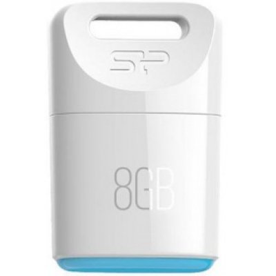   USB Flash  Silicon Power 8Gb Touch T06 White USB 2.0 (SP008GBUF2T06V1W)