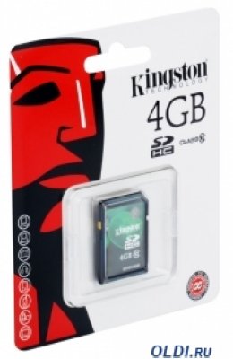     SDHC 4GB Kingston Class10 (SD10V/4GB)