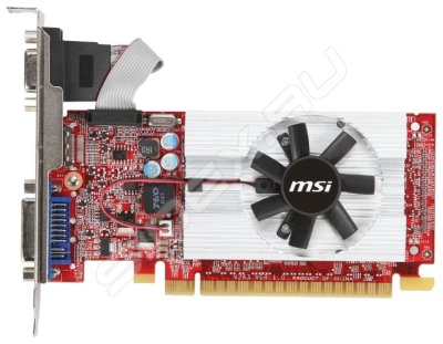    MSI PCI-E nVidia N720-2GD3HLP GeForce GT 720 2048Mb 64bit DDR3 797/1600 DVI/HDMI/CRT/HDCP