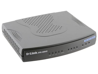     DVG-6004S VoIP Gateway, 4xFXO, 4x10/100BASE-TX (LAN), 1x10/100BASE-TX (WAN)
