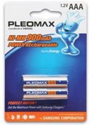    Samsung Pleomax (AAA, NiMH, 900mAh, 2 )