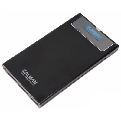   Zalman (ZM-VE200 SE Black) (USB2.0, eSATA, EXT BOX  2.5" SATAHDD, Al,  CD/DVD/Blu-ray) [N