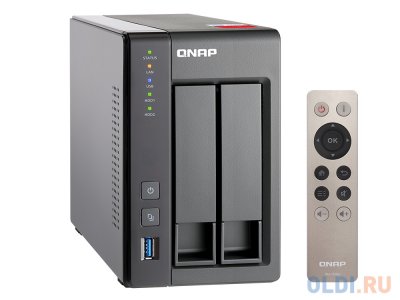   C   QNAP TS-251+-8G  RAID-, 2   HDD, HDMI-. Intel Cele