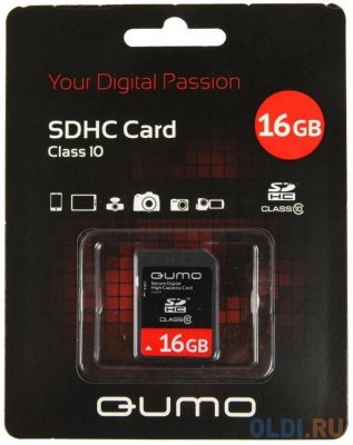     SDHC 8GB QUMO Class 10 [QM8GSDHC10]