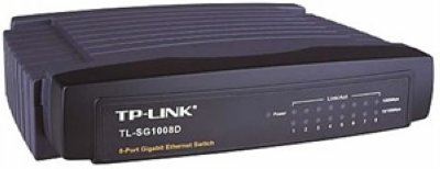    TP-LINK NET SWITCH 8PORT 10/100/1000M/TL-SG1008D