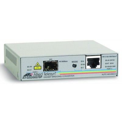    Allied Telesis AT-GS2002/SP-60 10/100/1000T to SFP Dual port