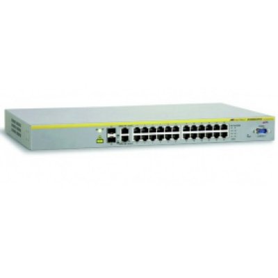    Allied Telesis AT-8000S/24POE-50 24 Port POE Stackable Managed Switch, Two 10/100/1000T /
