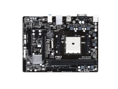     Gigabyte GA-F2A55M-S1 Socket FM2 AMD A55, mATX, 2xDDR3 ( 64 GB), PCI-E 2.0 x16/P