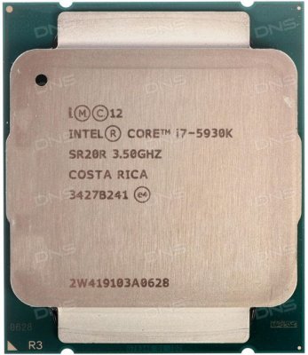   Intel Core i7-5930K  Haswell 6-Core 3.5GHz (LGA2011-3, DMI, 15MB, 140 , 22nm) BOX  