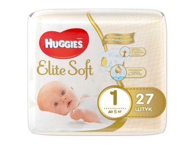    Huggies Elite Soft 0-5  27  26035105