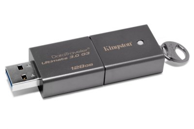   USB Flash Drive Kingston 128Gb DataTraveler Ultimate 3.0 G3 Metalic USB3.0 (DTU30G3/128GB)