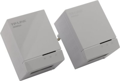    TP-LINK (TL-PA4020KIT) AV500 Powerline Adapter Kit (2 ,2UTP 10/100Mbps, Powerline 5