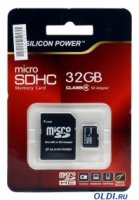     SDMicro (TransFlash) 32GB Silicon Power (Class 4) SD Adapter (SP032GBSTH004V10-SP)
