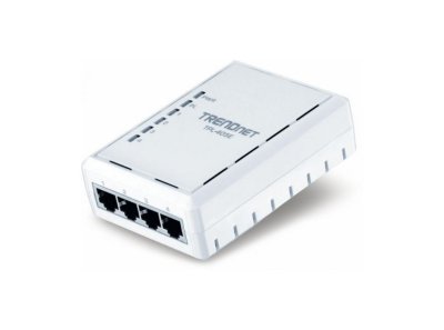    TRENDnet TPL-405E 500Mbps Powerline AV Adapter (4UTP 10/100/1000 Mbps, Powerline 500Mbps)