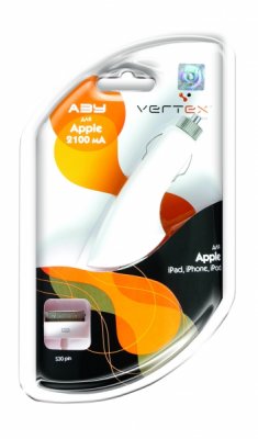     Vertex 10315  iPhone, iPod, iPad, 2100mA,  
