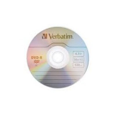    DVD-R Verbatim 4.7Gb 16x Slim Case (1 ) (43655)