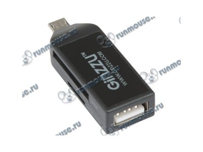    MicroUSB OTG Ginzzu "GR-584UB", USB/SDXC/microSDXC,  (ret) [119045]