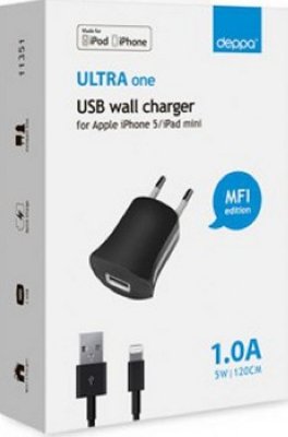     Deppa Ultra MFI Apple Lightning,  3.4 , 2xUSB,  (11257)