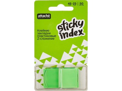    Attache Selection 25x45mm 100  Green 479040