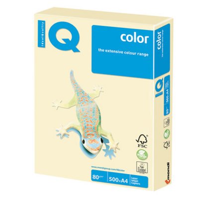    IQ Color A4 80g/m2 500  Pastel Vanilla BE66 110789