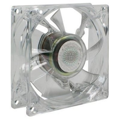    Cooler Master (R4-BC8R-18FR-R1) BC 80 LED Fan (3 , Red LED, 80x80x25mm, 19 , 1800 
