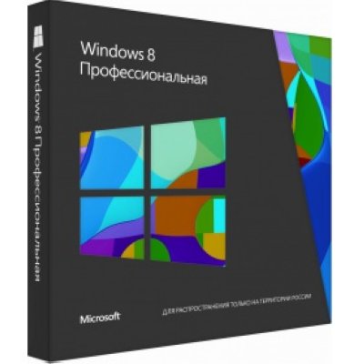     Microsoft Windows 8 Professional 64-bit Russian DiskKit MVL DVD (FQC-06238)