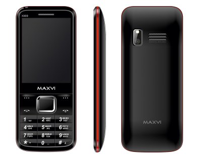     Maxvi X800 Black-Red