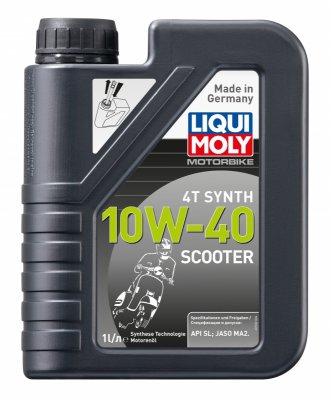     LIQUI MOLY Scooter Motoroil Synth 4T 10W-40  , -, 1  (7522