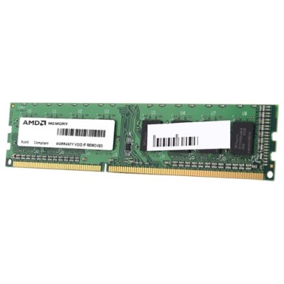     2Gb PC3-12800 1600MHz DDR3 DIMM AMD R532G1601U1S-UGO OEM green