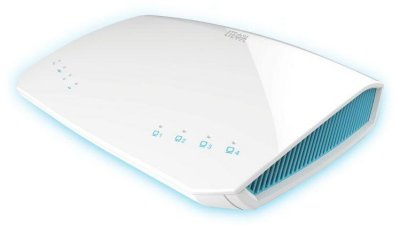    ZTE (053700900478) 4- 10/100Mbit/s E5502 Wireless-N 300Mbps 4FE ports White