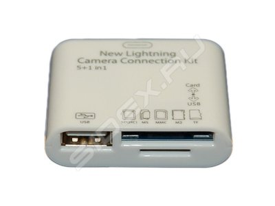     Connection Kit  iPad, iPad mini, iPhone 5  1 lightning 8pin- microUSB, USB,