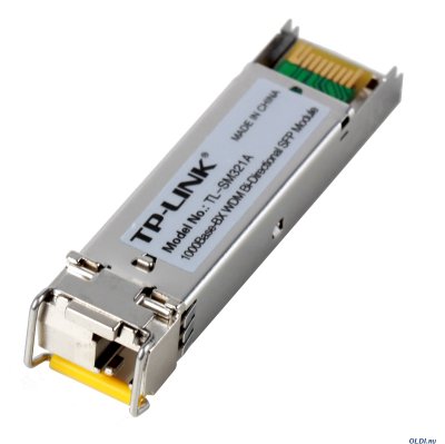   TP-LINK TL-SM321A  SFP 1000Base-BX WDM Bi-Directional SFP Module, LC, TX:1550nm/RX:1310nm, SM,